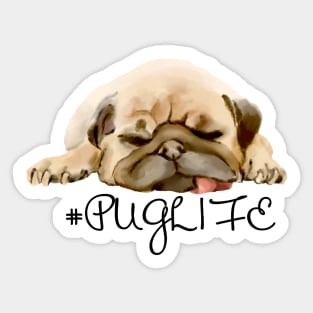 PUGLIFE Sticker